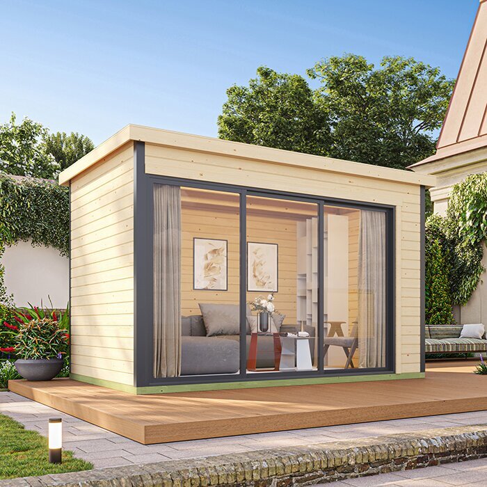 Modano – Modernes Gartenhaus mit flexibler Glasfront und nordischem Design | Modano 3