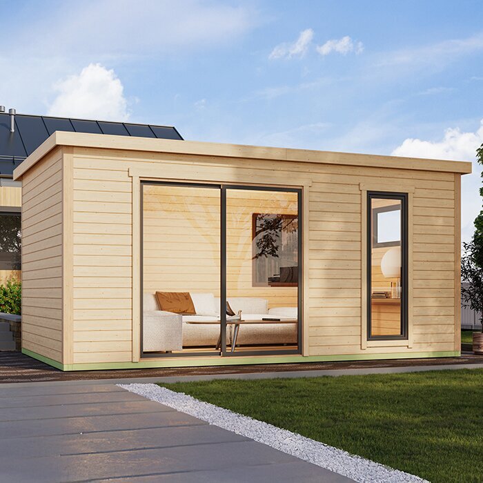 Modano – Modernes Gartenhaus mit flexibler Glasfront und nordischem Design | Modano 7